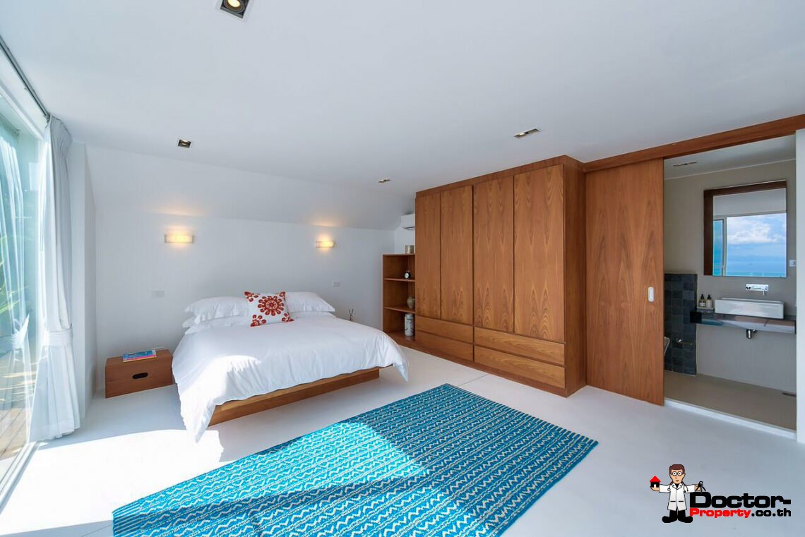 Modern Luxury Villa with Panoramic View in Na Mueang, Koh Samui – For Sale